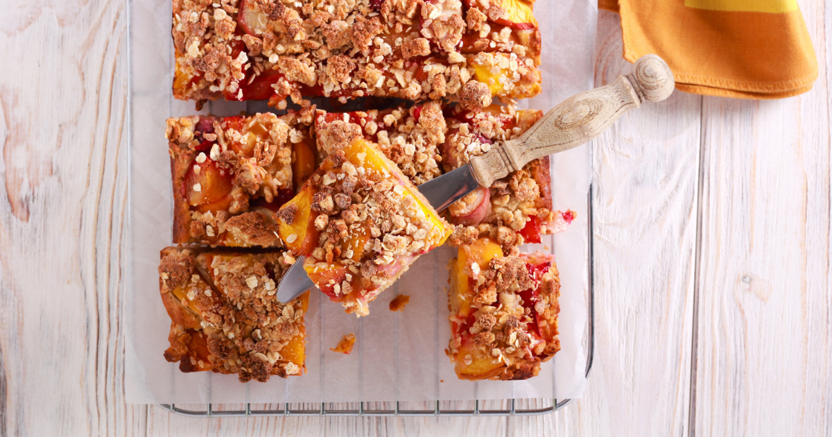 Peach crisp