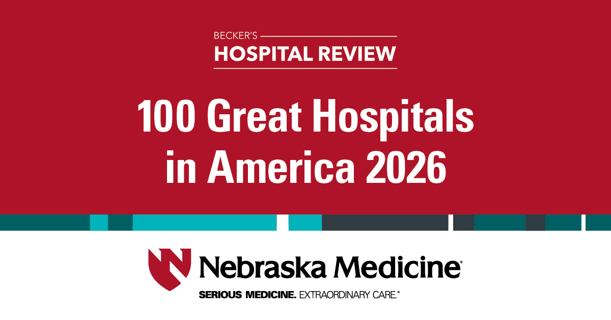 Becker's Hospital Review - 100 Great Hospitals in America 2026