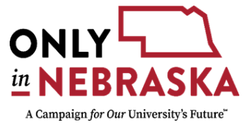 Only in Nebraska a Campaign for our University's Future logo