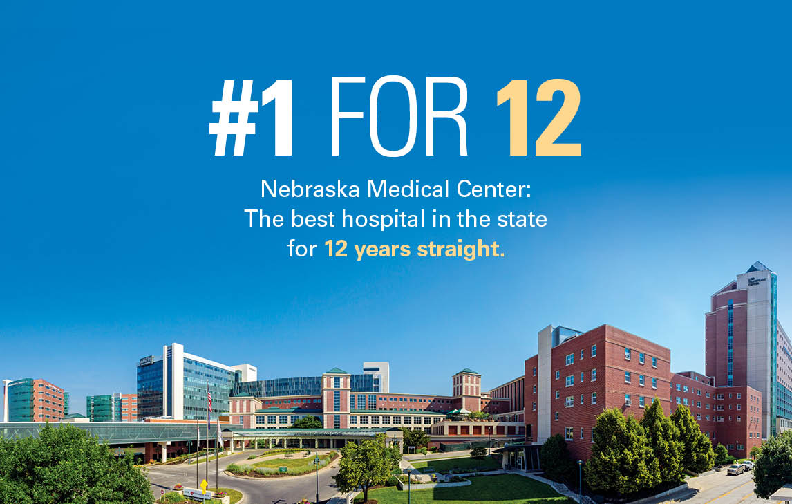 U.S. News ranks Nebraska Medical Center No. 1 in Nebraska for 12th