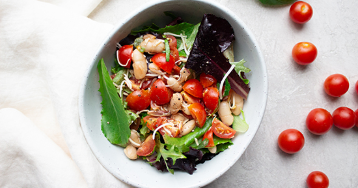 White bean salad