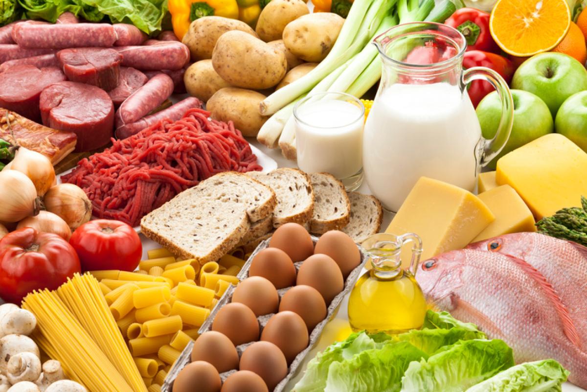 Table of food