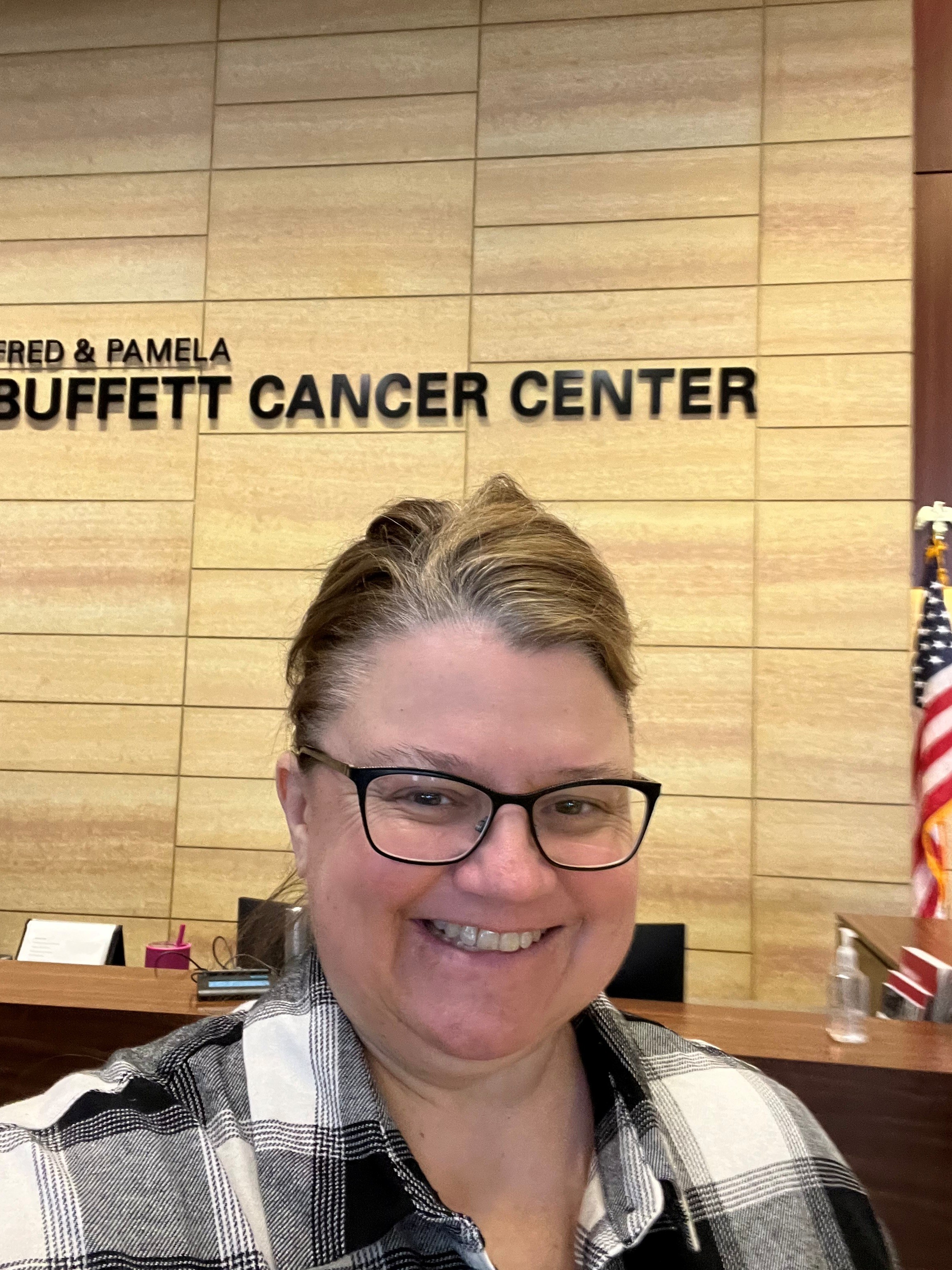 Gretchen at Nebraska Medicine | Fred & Pamela Buffett Cancer Center