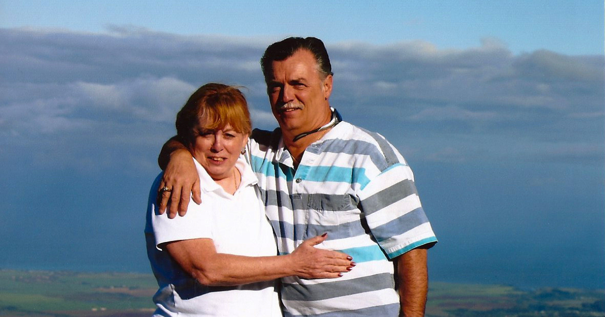 Linda Grote and Jimmy Grote Jr.