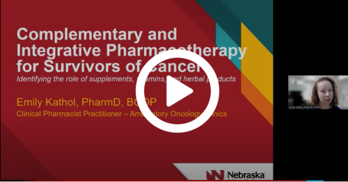 Complementary and integrative medicine (herbs and supplements) for cancer survivors