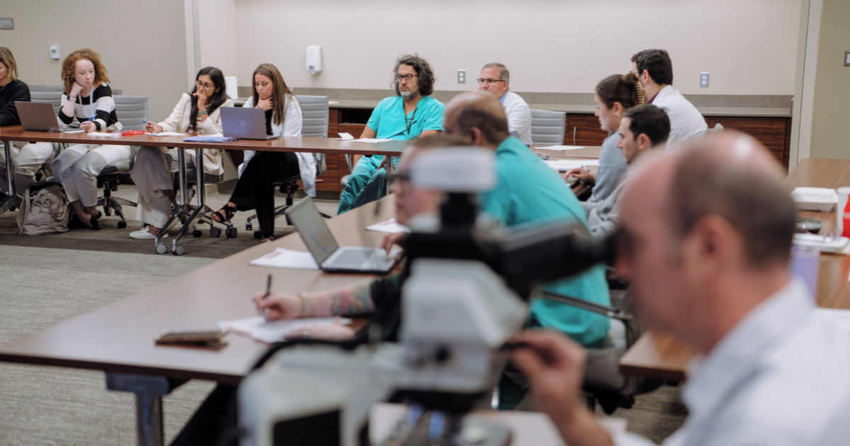Multidisciplinary tumor board at Fred & Pamela Buffett Cancer Center - Nebraska Medical Center