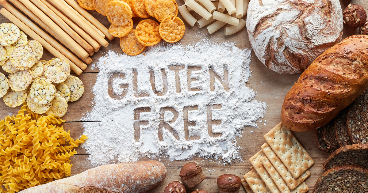 Graphic that says Gluten Free
