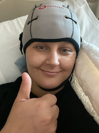 Cold cap during chemotherapy top