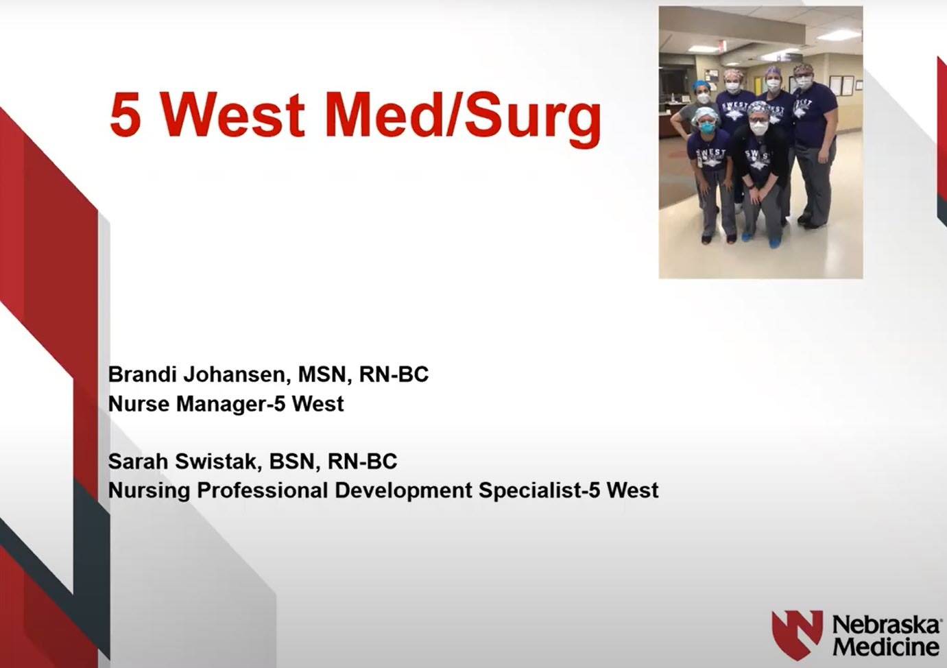Virtual nursing open house recording from October 2, 2021 Nebraska