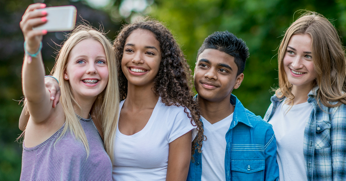 picture of a group of kids