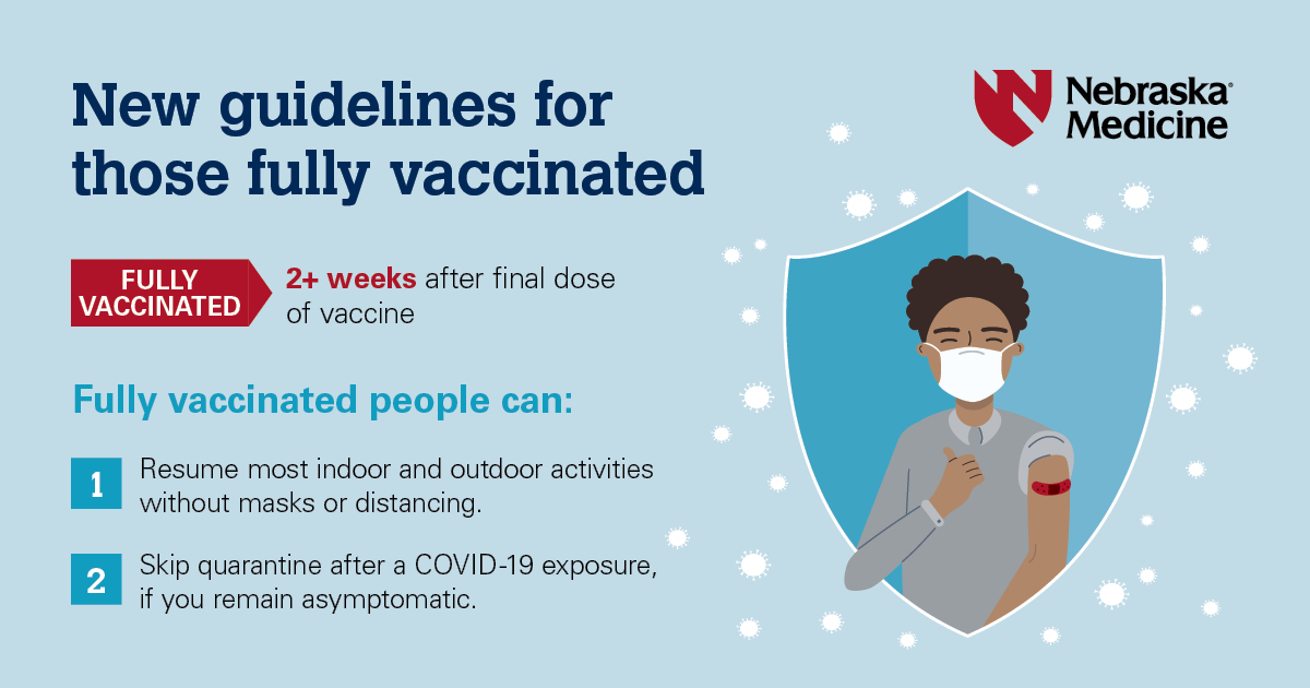 You Re Fully Vaccinated Now What Nebraska Medicine Omaha Ne