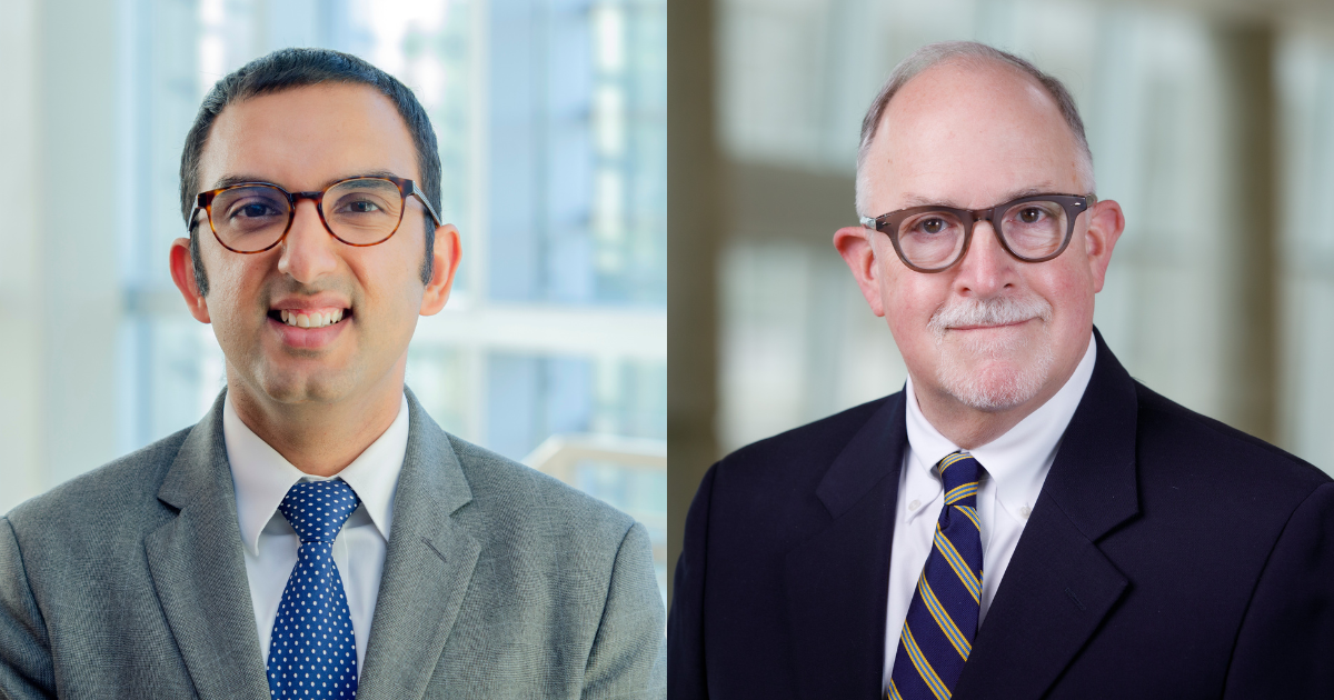 Rishi Batra, MD and Peter Mannon, MD