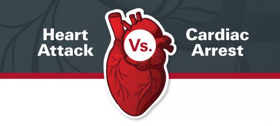 Heart attack vs. cardiac arrest
