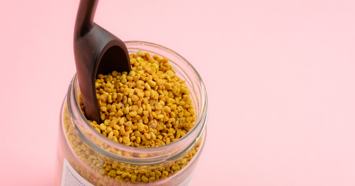 Bee pollen supplement