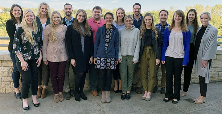 2019-2020 group pictures of Nebraska Medicine Pharmacy Residents