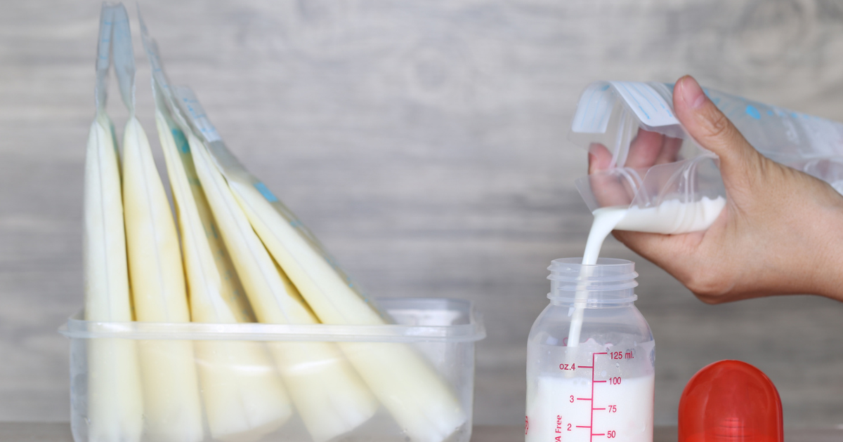 Storing breast on sale milk in bottles