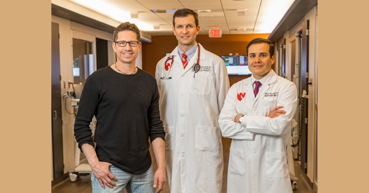 Rene Martinez, along with Andrew Goldsweig, MD, and Marco Gonzalez, MD