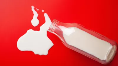 picture of spilled milk