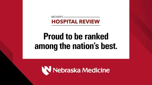 Proud to be ranked among the nation's best