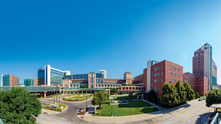 An image of Nebraska Medical Center in Omaha, Nebraska.