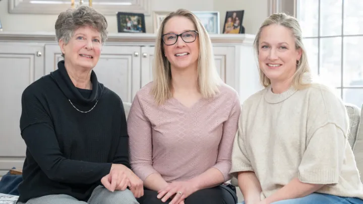 Carole Hunt, Kristen Vlasak, and Erin Thoman