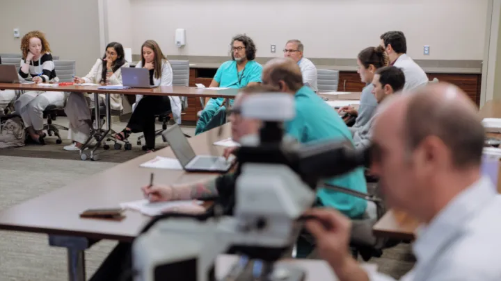 Multidisciplinary tumor board at Fred & Pamela Buffett Cancer Center - Nebraska Medical Center