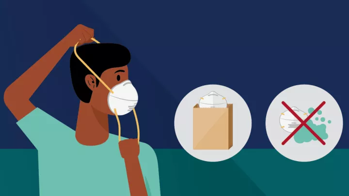 Your N95 respirator guide: The right way to wear and reuse