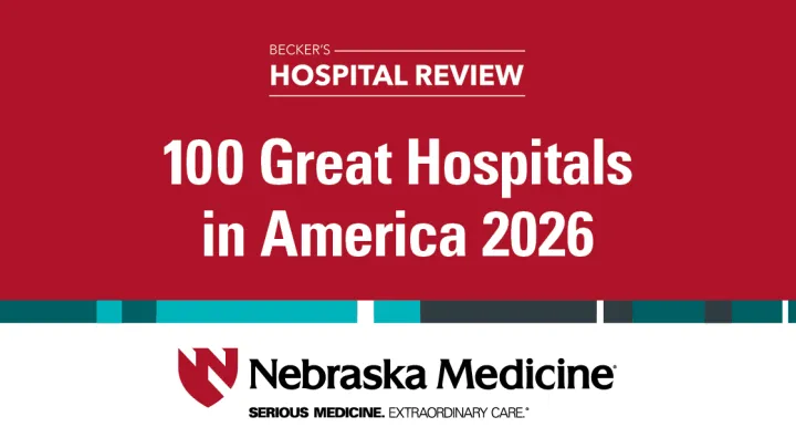 Becker's Hospital Review - 100 Great Hospitals in America 2026