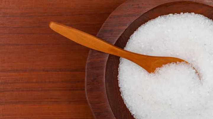 Bowl of epsom salt (magnesium sulfate)
