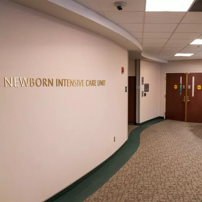 Newborn Intensive Care Unit (NICU) at Hixson-Lied Center